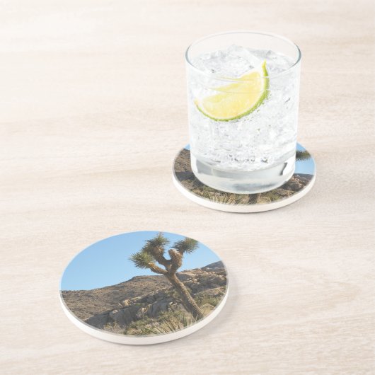 Dessous De Verre En Grès Arbre de Joshua (Côté)