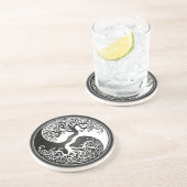 Dessous De Verre En Grès Arbre de Yin Yang (Côté)