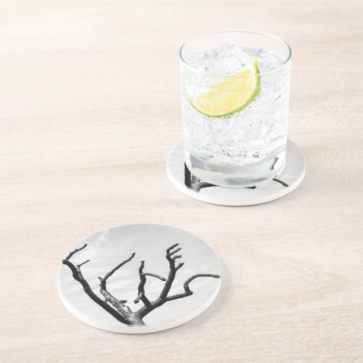 Dessous De Verre En Grès arbre libre (Côté)