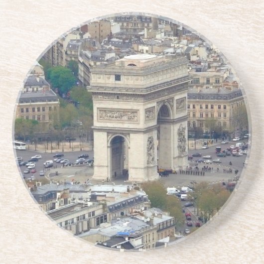 Dessous De Verre En Grès Arc de Triomphe Paris (Devant)