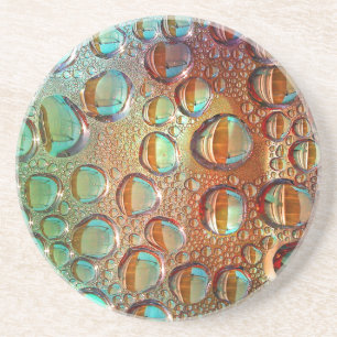 Dessous De Verre En Grès Arc-en-ciel