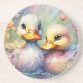 Dessous De Verre En Grès Arc-en-ciel Canard 1 (Devant)