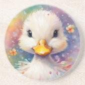 Dessous De Verre En Grès Arc-en-ciel Canard 3 (Devant)