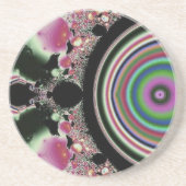 Dessous De Verre En Grès Arc en ciel dans une bulle (Devant)