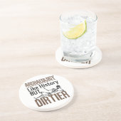 Dessous De Verre En Grès Archéologie Comme Histoire Mais Dirtier (Côté)