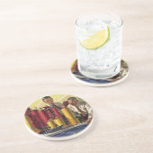 Dessous De Verre En Grès Architectes travaillant dans un bureau, entreprise (Côté)