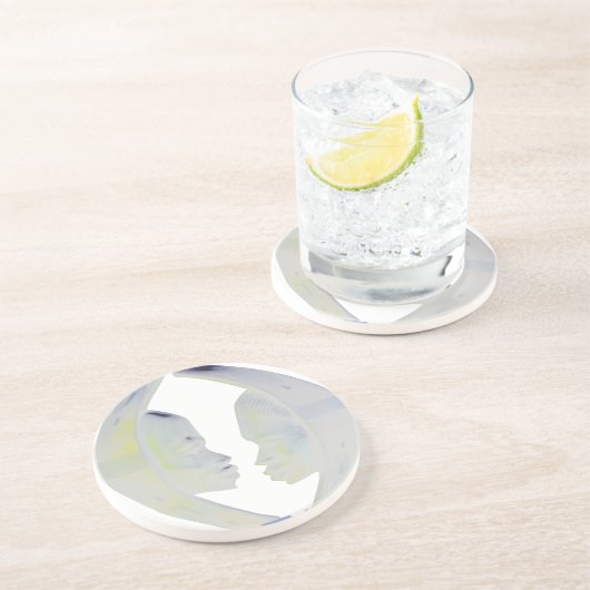 Dessous De Verre En Grès Architecture africaine Hakuna Matata (Côté)