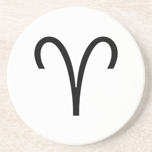 Dessous De Verre En Grès Aries (Devant)