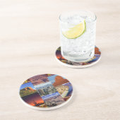 Dessous De Verre En Grès Arizona Desert Collage (Côté)