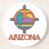 Dessous De Verre En Grès Arizona Mandella (Devant)