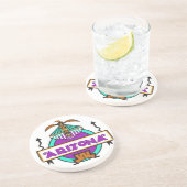 Dessous De Verre En Grès Arizona Thunderbird (Côté)