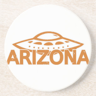 Dessous De Verre En Grès Arizona UFO