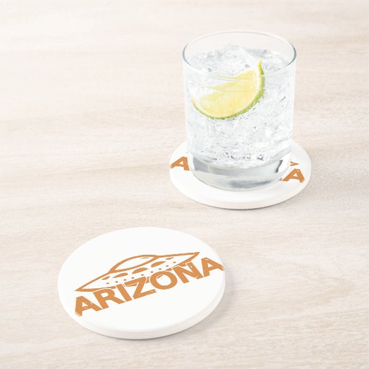Dessous De Verre En Grès Arizona UFO (Côté)