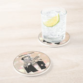 Dessous De Verre En Grès Arménien Dit (Côté)