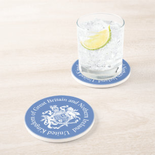Dessous De Verre En Grès Armoiries britanniques