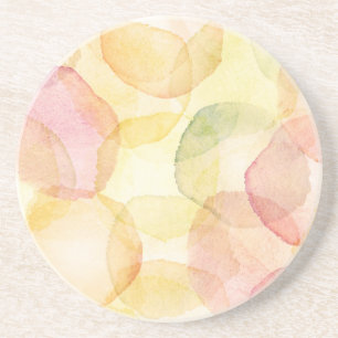 Dessous De Verre En Grès Arrière - plan abstrait conçu avec l'aquarelle