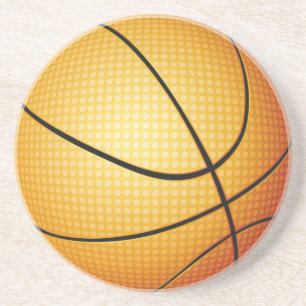 Dessous De Verre En Grès Arrière - plan de basket