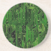 Dessous De Verre En Grès Arrière - plan de carte (Devant)