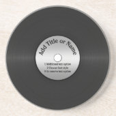 Dessous De Verre En Grès Arrière - plan de disques Vinyl LP (Devant)