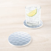 Dessous De Verre En Grès Arrière - plan Motif d'impression de balle de golf (Côté)