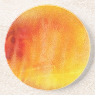 Dessous De Verre En Grès Arrière - plan peint à la main 19 d'aquarelle