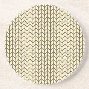 DESSOUS DE VERRE EN GRÈS ARRONDIT "BLACK CREAM" TR