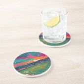 Dessous De Verre En Grès Art du football (#1) (Côté)