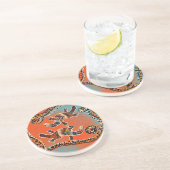 DESSOUS DE VERRE EN GRÈS ART DU PLATYPUS (Côté)