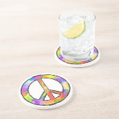 Dessous De Verre En Grès Art paisible (Côté)