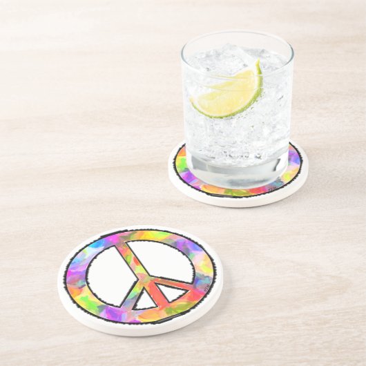 Dessous De Verre En Grès Art paisible (Côté)