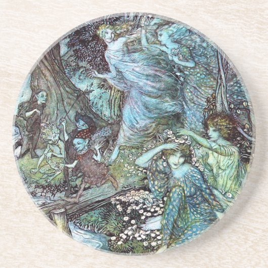 Dessous De Verre En Grès Arthur rackham (Devant)