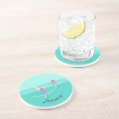 Dessous De Verre En Grès Artistic Swimming (Côté)