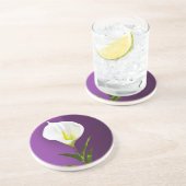 Dessous De Verre En Grès Arum lily (Côté)