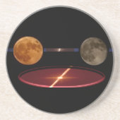 Dessous De Verre En Grès Ascendant Moon™ Three Moon (Devant)