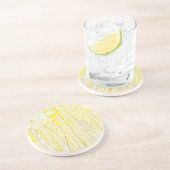Dessous De Verre En Grès Aspens de gâteau de la vanille (Côté)