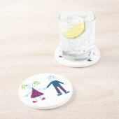 Dessous De Verre En Grès assiette (Côté)