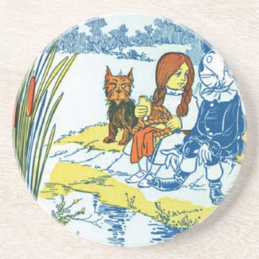 Dessous De Verre En Grès Assistant d'Oz (Devant)