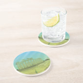 Dessous De Verre En Grès Atlantas (Côté)