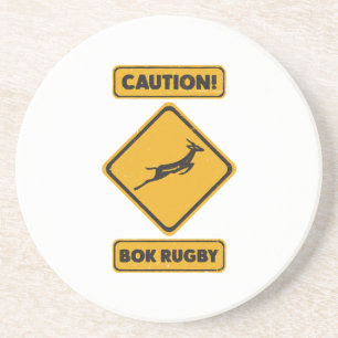 Dessous De Verre En Grès Attention - SpringBoks traversant