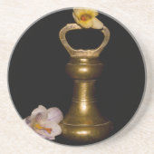 Dessous De Verre En Grès Attraction florale (Devant)