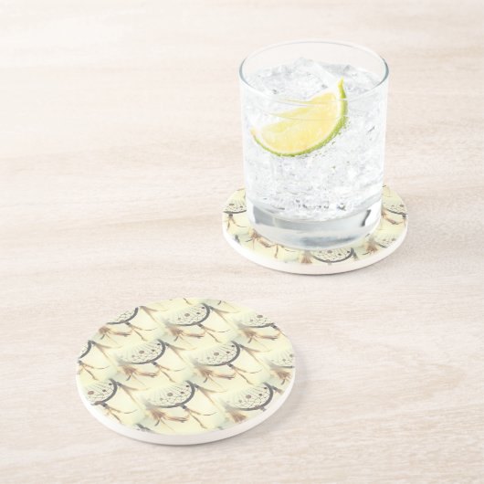 Dessous De Verre En Grès attrapeur (Côté)