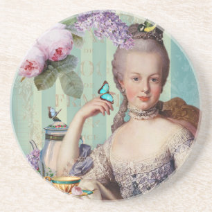 Dessous De Verre En Grès Au petit Trianon de Thé