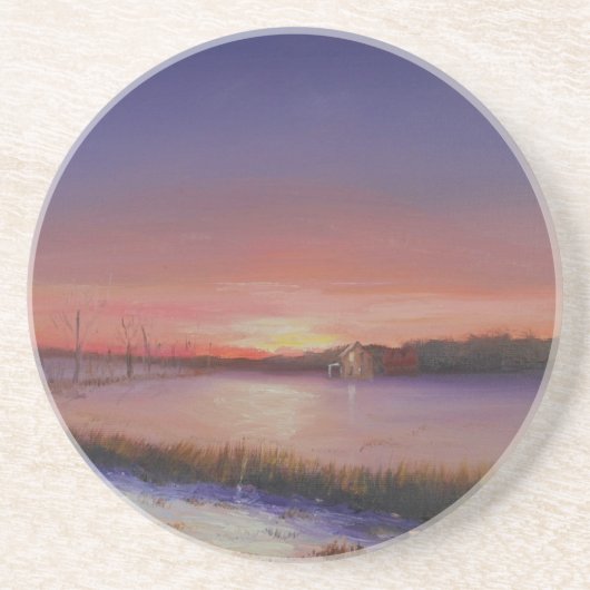 Dessous De Verre En Grès Aube (Devant)