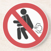 Dessous De Verre En Grès AUCUN ⚠ Drôle Toilette Thaïlandaise ⚠ (Devant)