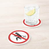 Dessous De Verre En Grès AUCUN ⚠ Drôle Toilette Thaïlandaise ⚠ (Côté)