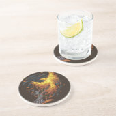 Dessous De Verre En Grès Augmentation automnale (Côté)