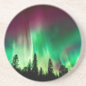 Dessous De Verre En Grès aurora boréale (Devant)