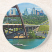 Dessous De Verre En Grès Austin, Texas de 360 Bridge (Devant)