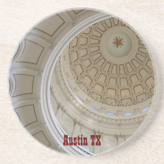Dessous De Verre En Grès Austin TX-Rotonde du Capitole de l'État