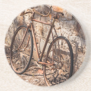 Dessous De Verre En Grès Australie, Clare Valley, Sevenhill, vieux vélo